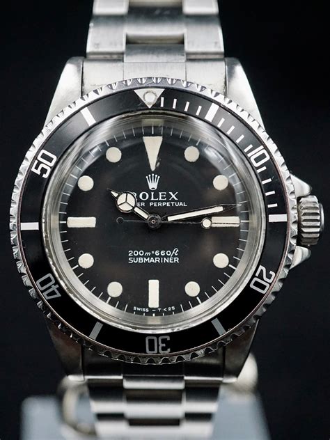 1968 rolex submariner bracelet|rolex submariner no date 5513.